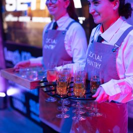 Drinks served at Tower Bridge Reception