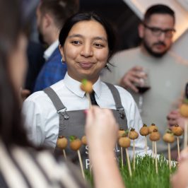 Tower Bridge Canapes Served
