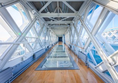 Boardroom meeting at Tower Bridge